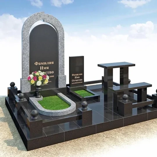 Изготовление 3D макета памятника на могилу