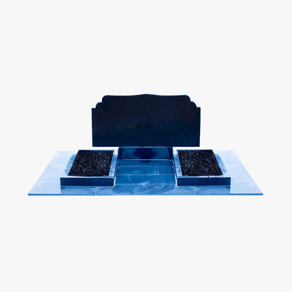 горизонтальный памятник на могилу