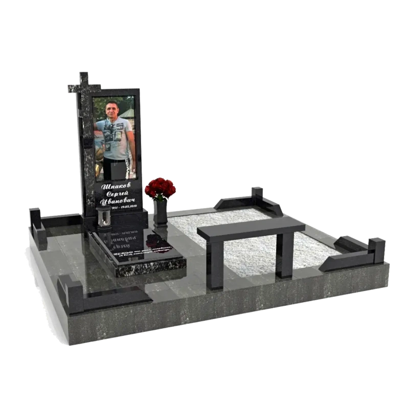 Мемориальный комплекс из гранита 36