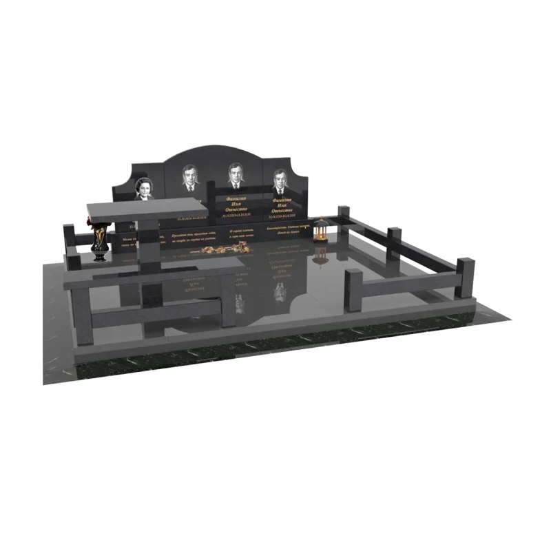 Мемориальный комплекс из гранита 166
