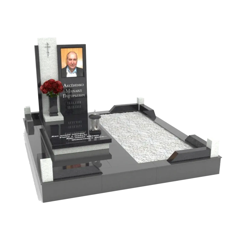 Мемориальный комплекс из гранита 16