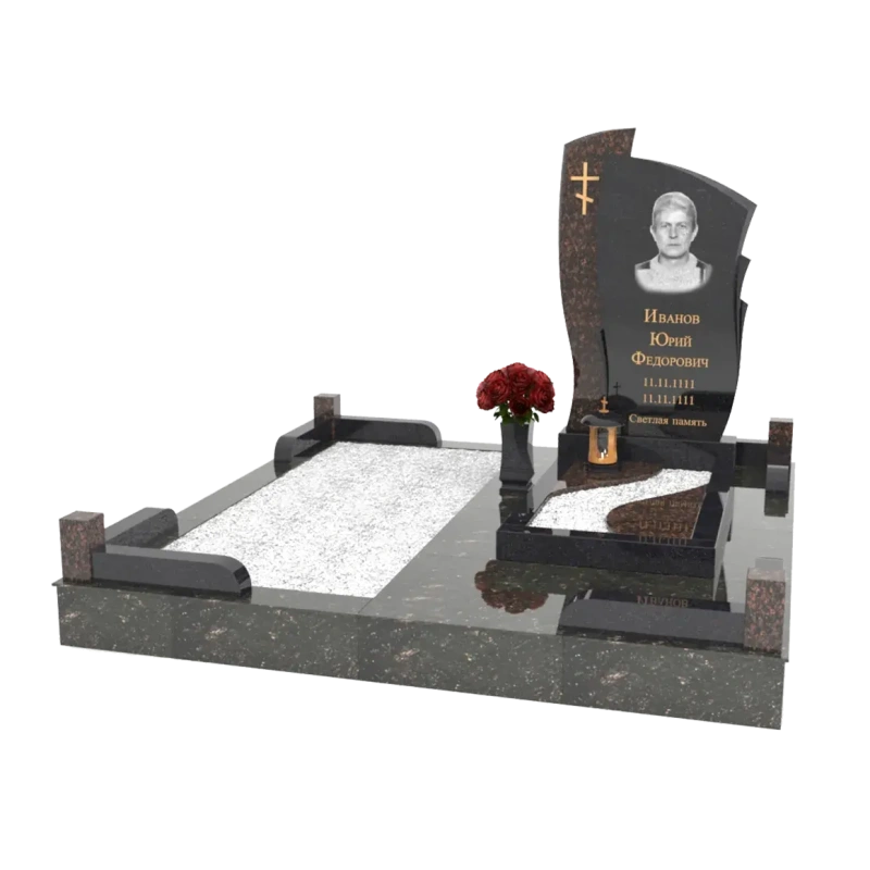 Мемориальный комплекс из гранита 77
