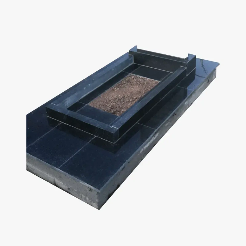 Цветник из гранита на могилу ЦГ-7