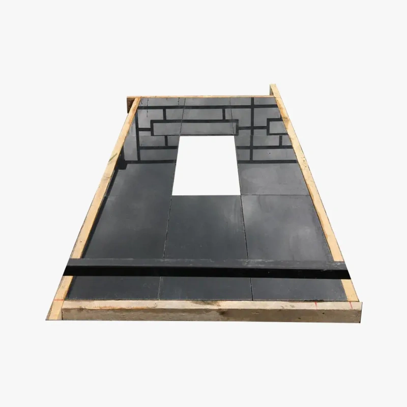 Цветник из гранита на могилу ЦГ-5