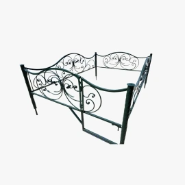 Ограда кованая R-25-Без роз