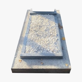 Цветник из гранита на могилу ЦГ-8