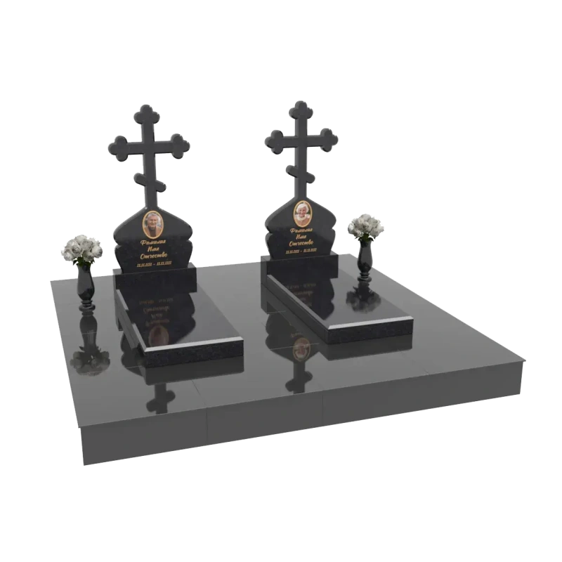 Мемориальный комплекс из гранита 10