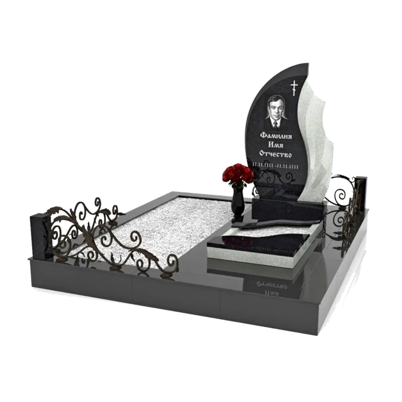 Мемориальный комплекс из гранита 40