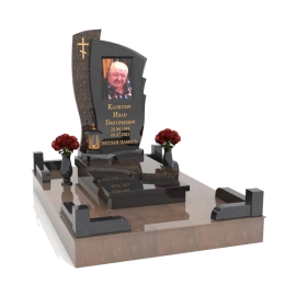 Мемориальный комплекс из гранита 23
