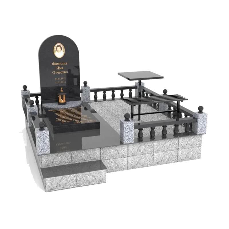 Мемориальный комплекс из гранита 163