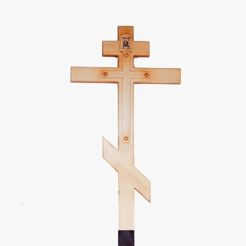 Крест на могилу из сосны С-3