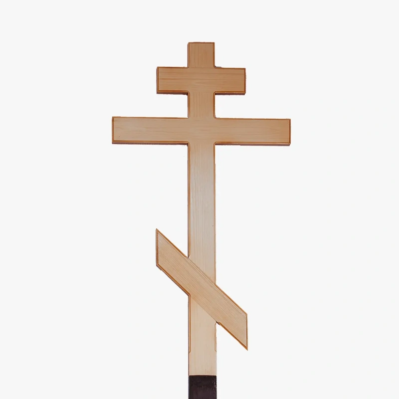 Крест на могилу из сосны С-8