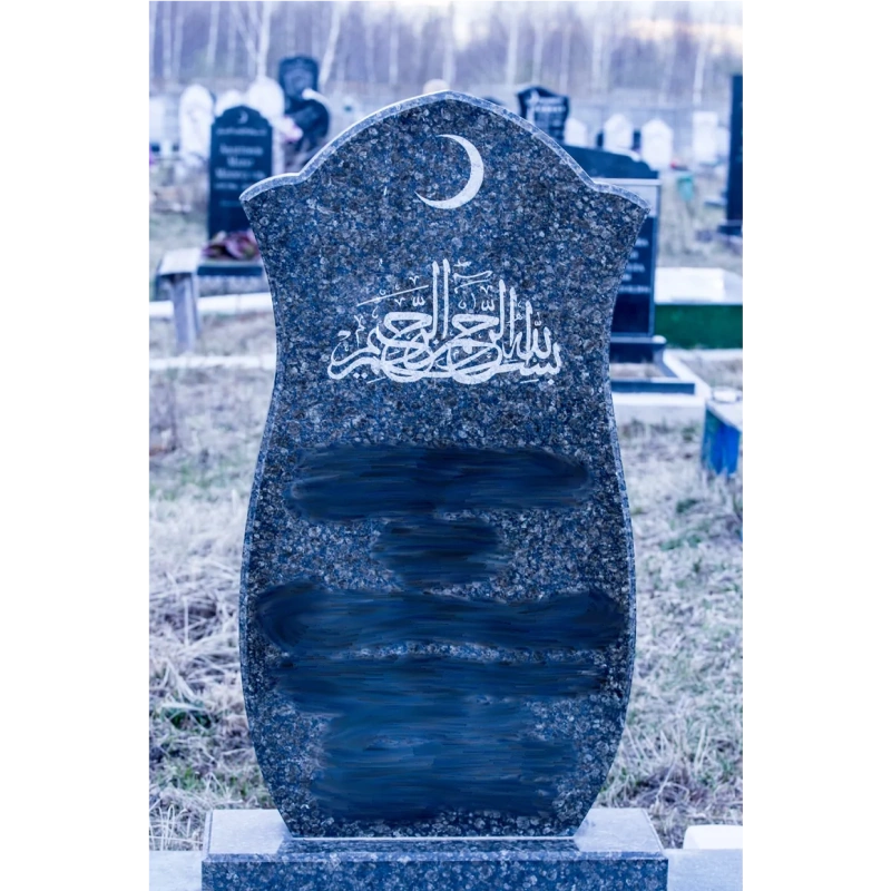 Мусульманский памятник на могилу МГП-129