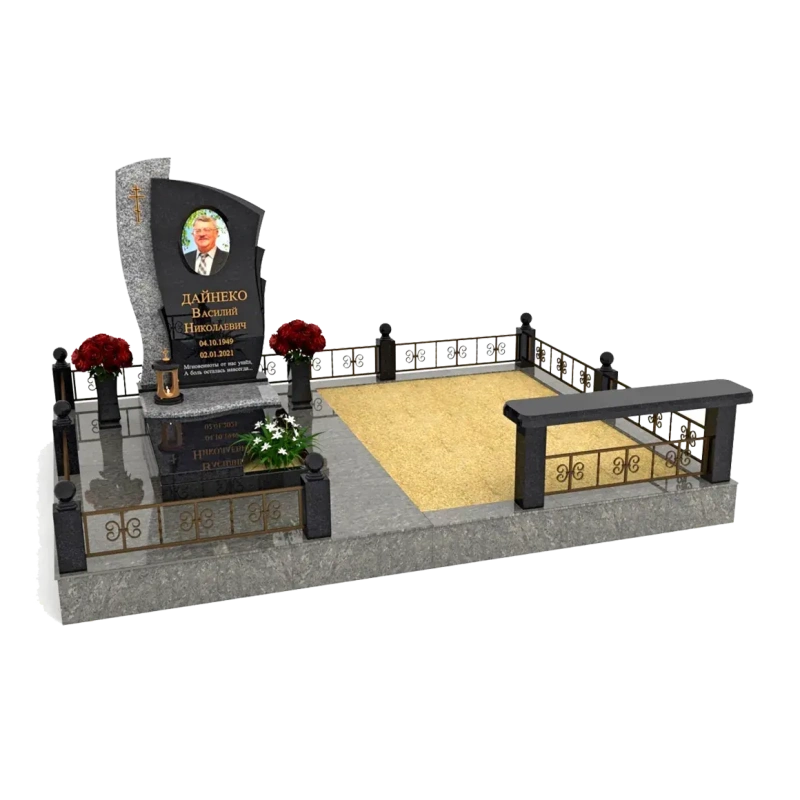 Мемориальный комплекс из гранита 45