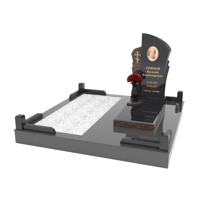 Мемориальный комплекс из гранита 13