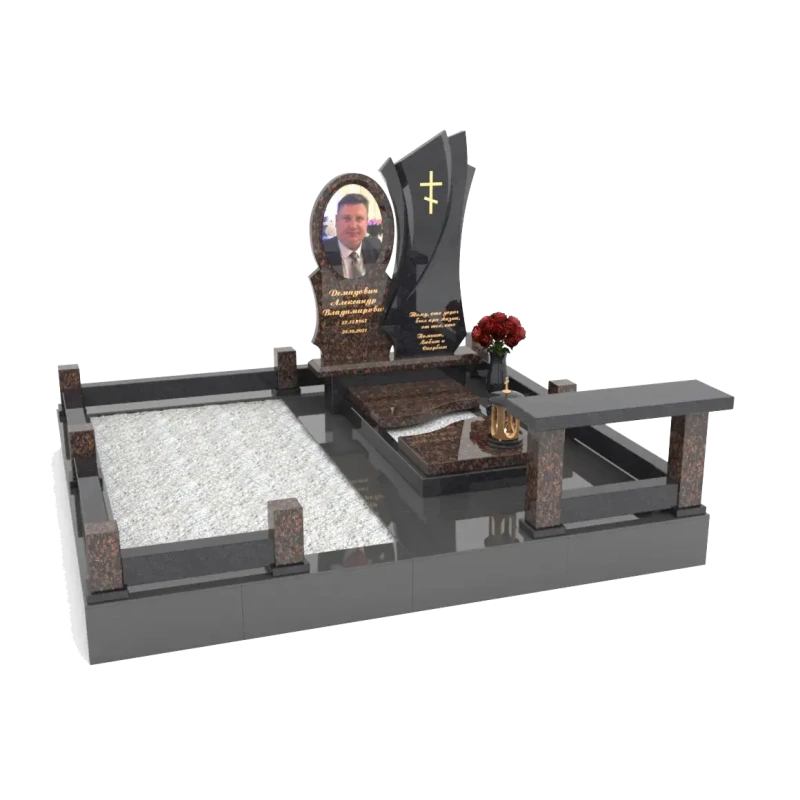 Мемориальный комплекс из гранита 34