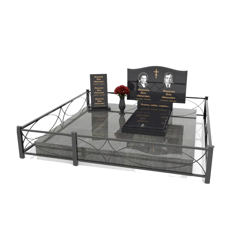Мемориальный комплекс из гранита 4