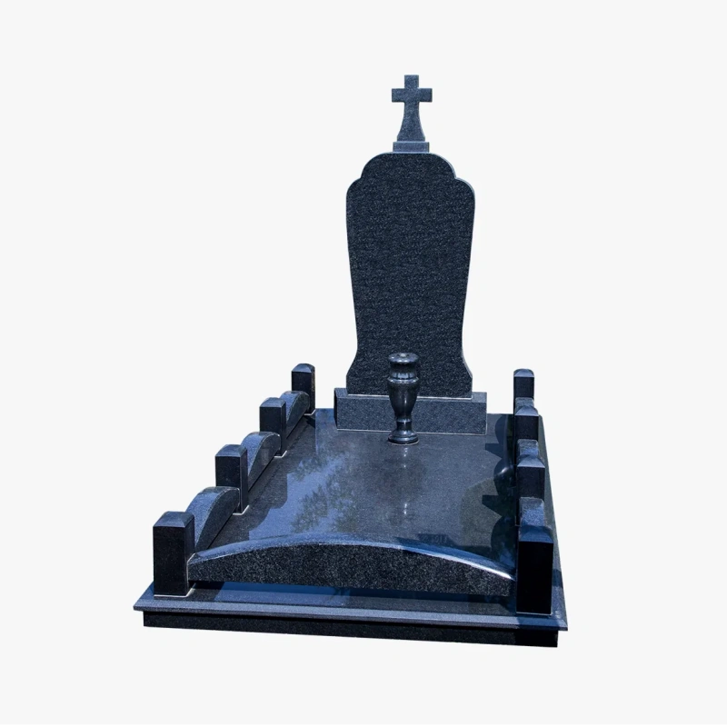 Ограда из гранита на могилу 5