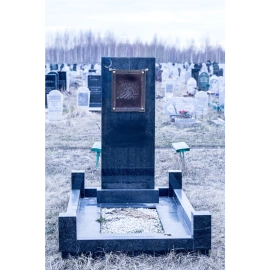 Ограда из гранита на могилу 7