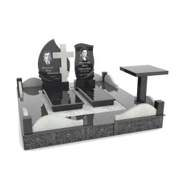 Мемориальный комплекс из гранита 9