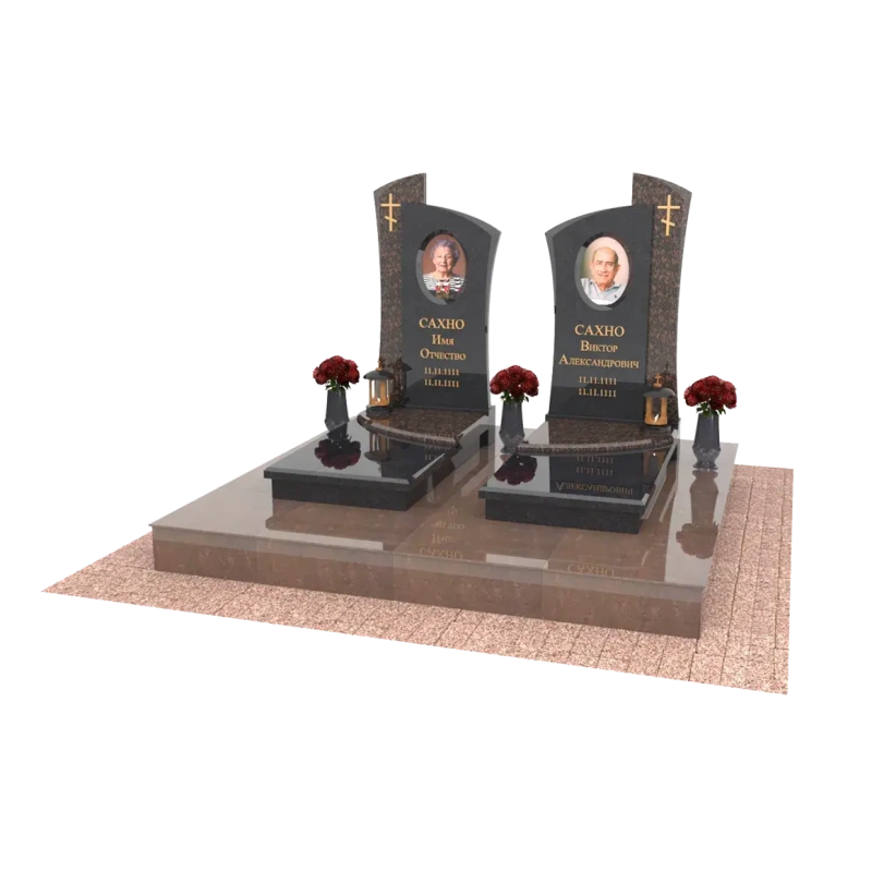 Мемориальный комплекс из гранита 24