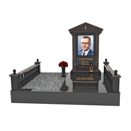Мемориальный комплекс из гранита 6