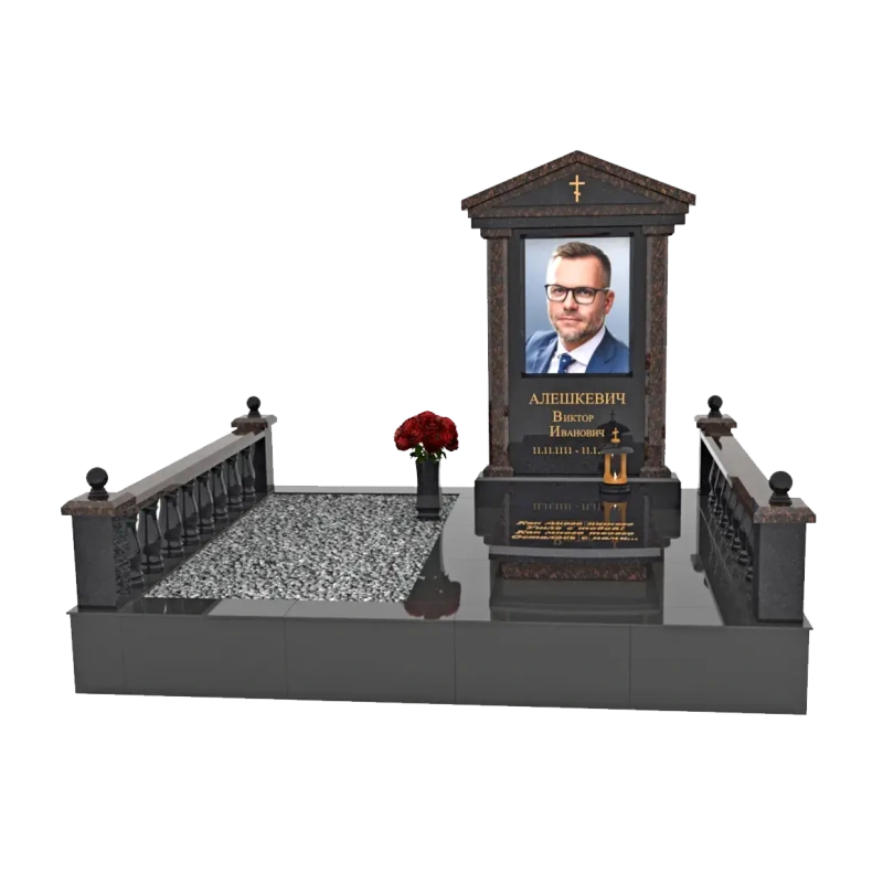 Мемориальный комплекс из гранита 6