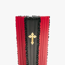 Гроб обитый тканью Т-1