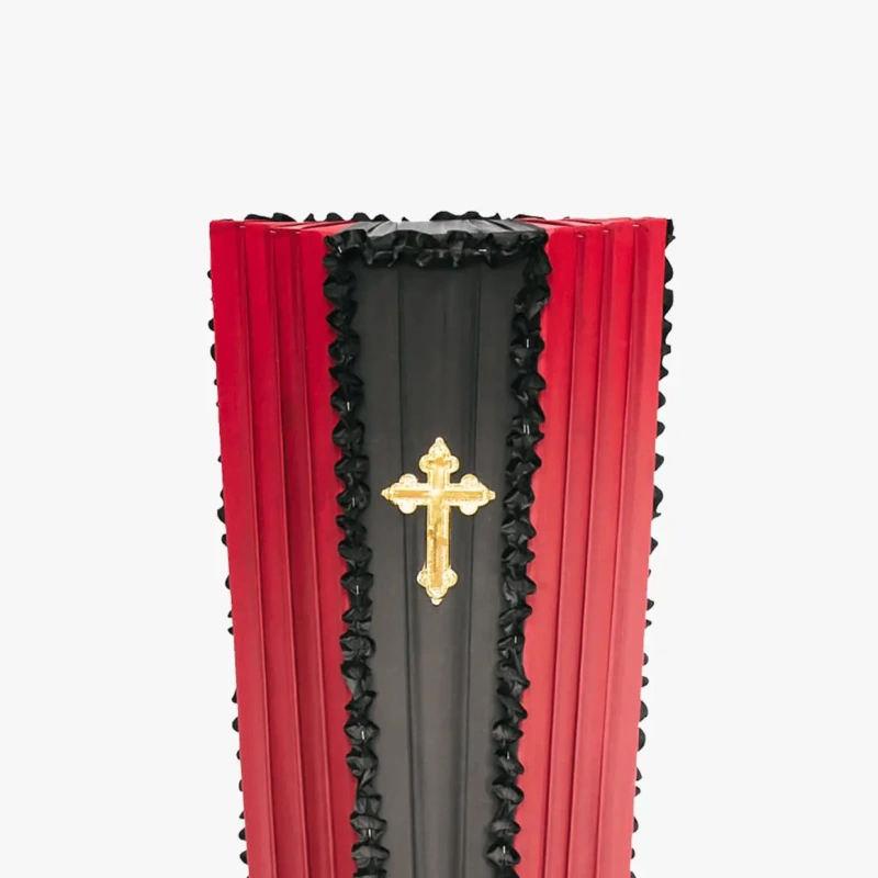 Гроб обитый тканью Т-1