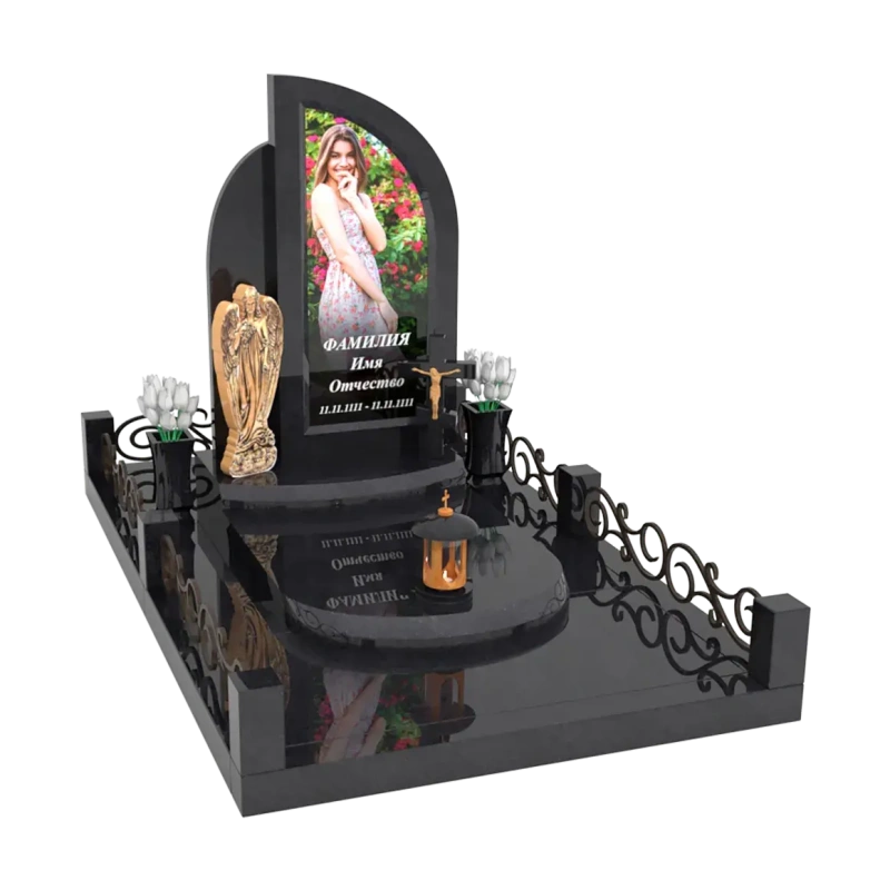 Мемориальный комплекс из гранита 18